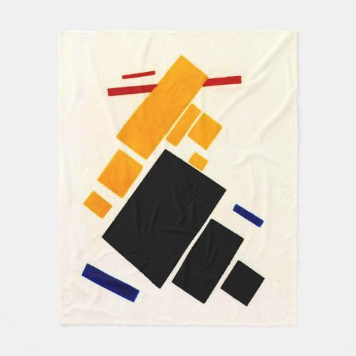 Malevich _ Suprematism Composition Aeroplane Fleece Blanket