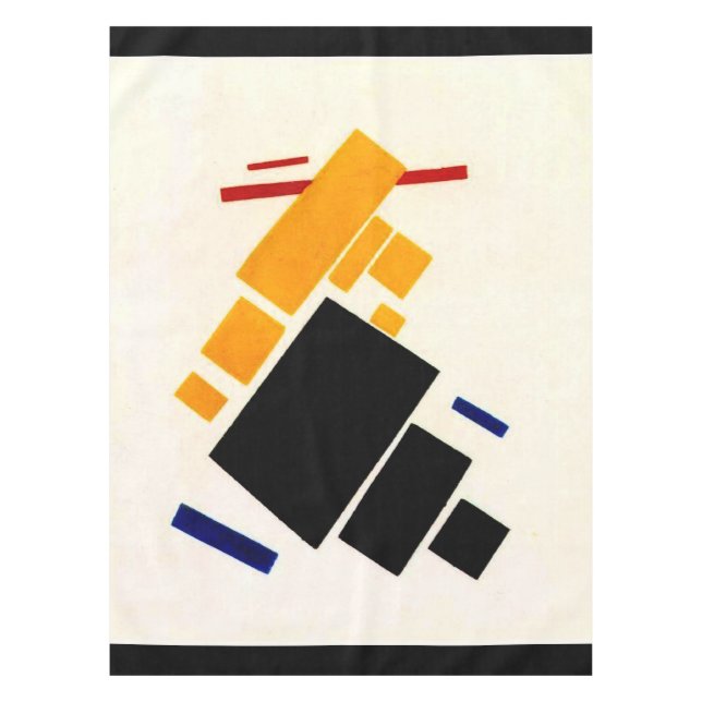 Malevich - Suprematism Composition, Aeroplane Tablecloth (Front)