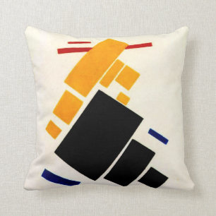 Malevich - Suprematism Composition, Aeroplane Throw Pillow