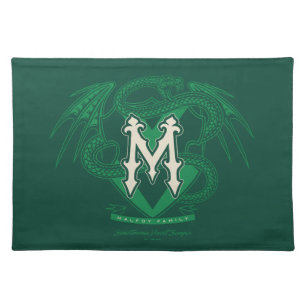Malfoy Family Crest Graphic Cloth Placemat