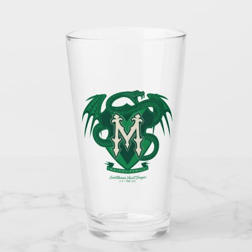 Malfoy Family Crest Graphic Glass