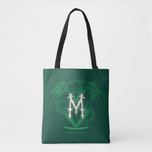 Malfoy Family Crest Graphic Tote Bag