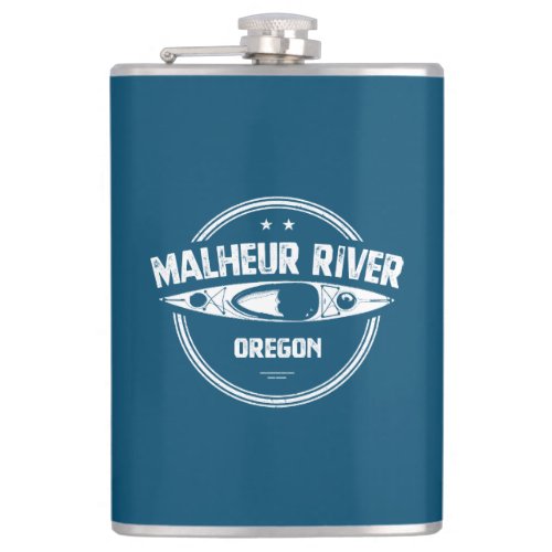 Malheur River Oregon Kayaking Flask