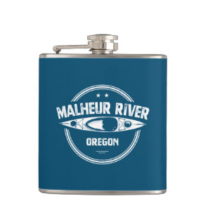 Malheur River Oregon Kayaking Flask