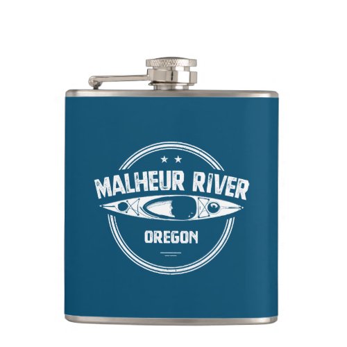Malheur River Oregon Kayaking Flask