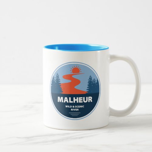 Malheur Wild And Scenic River Oregon Two_Tone Coffee Mug