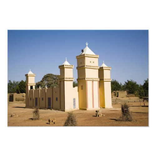 Mali Bamako Mosque Bamako_Djenne Road Photo Print