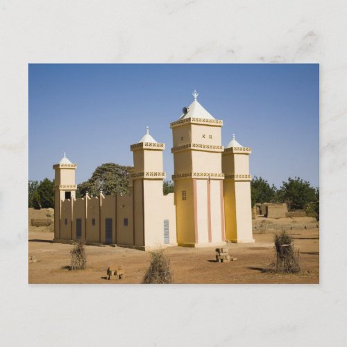 Mali Bamako Mosque Bamako_Djenne Road Postcard