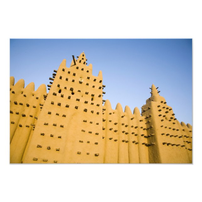 Mali, Djenne. Grand Mosque Photo Print (Front)