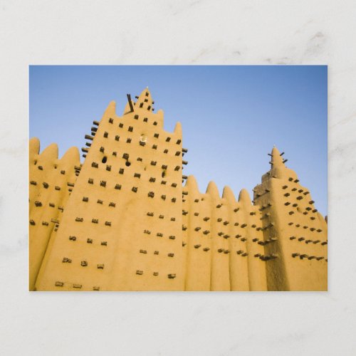 Mali Djenne Grand Mosque Postcard