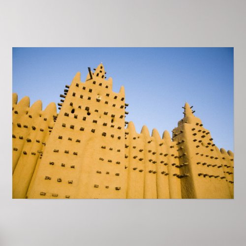 Mali Djenne Grand Mosque Poster