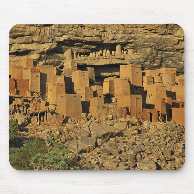 MALI, Dogon Lands. Traditional Tellem malian Mouse Pad (Front)