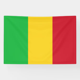 Mali Flag Banner