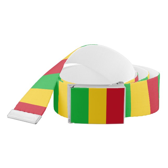Mali Flag Belt (Snake)