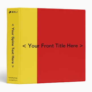 Mali Flag Binder