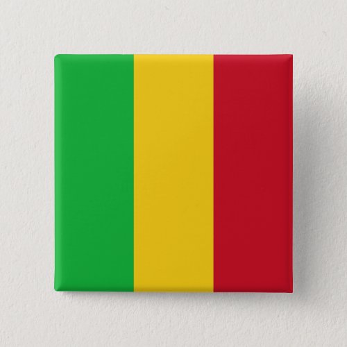 Mali Flag Button