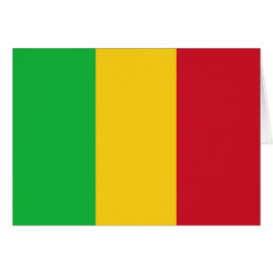 Mali Flag Cards