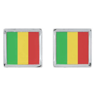 Mali Flag Cufflinks