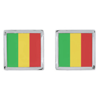Mali Flag Cufflinks