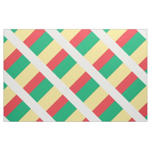Mali Flag Fabric