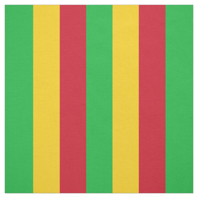 Mali Flag Fabric (Swatch)