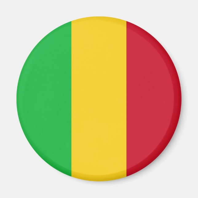 Mali Flag Magnet (Front)