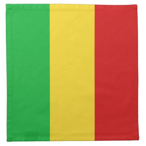 Mali Flag Napkin
