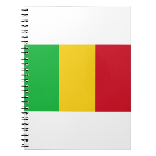 Mali Flag Notebook (Front)