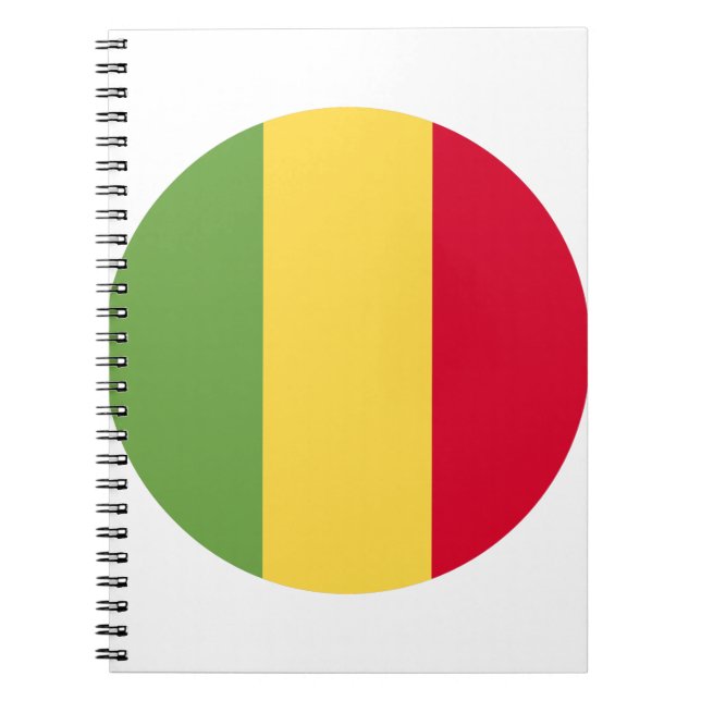 Mali Flag Notebook (Front)