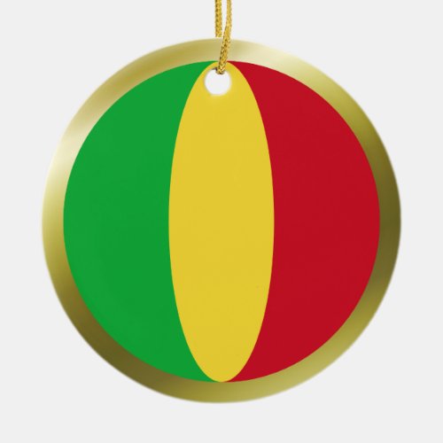 Mali Flag Ornament