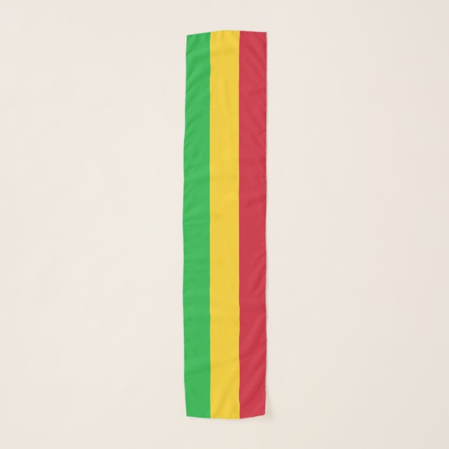 Mali Flag Scarf (Front)