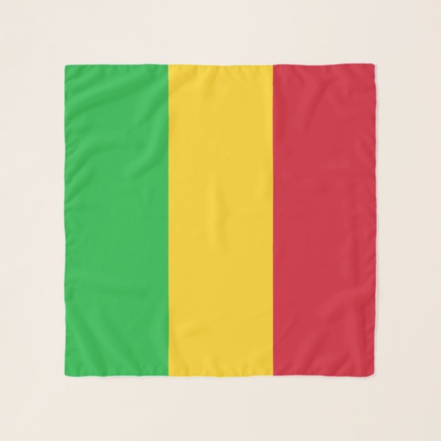 Mali Flag Scarf (Front)