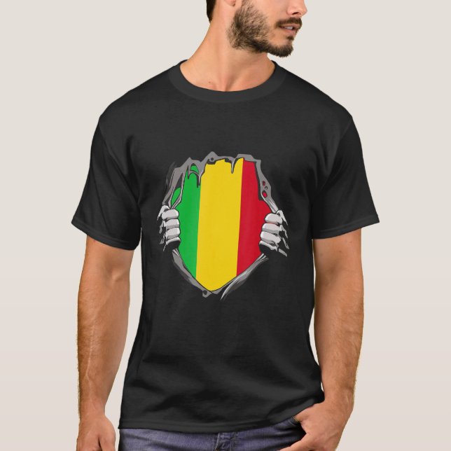 Mali Flag T-Shirt (Front)