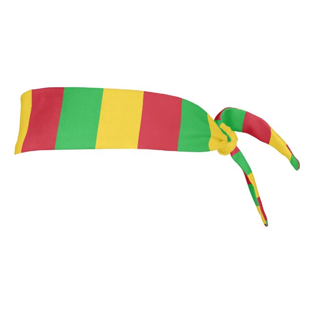 Mali Flag Tie Headband (Rotate 90)