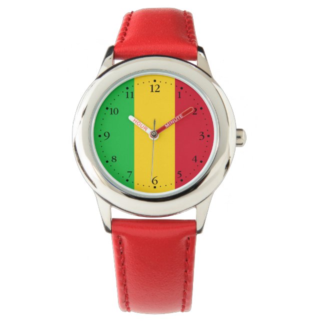 Mali Flag Watch (Front)
