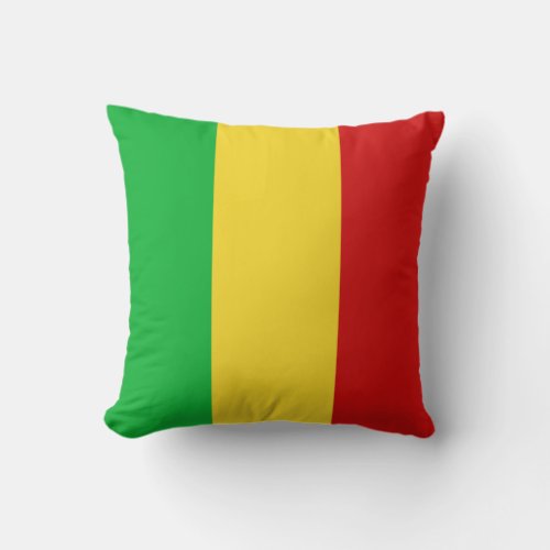 Mali Flag x Flag Pillow