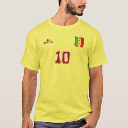Mali National Football Team Soccer Retro T_Shirt