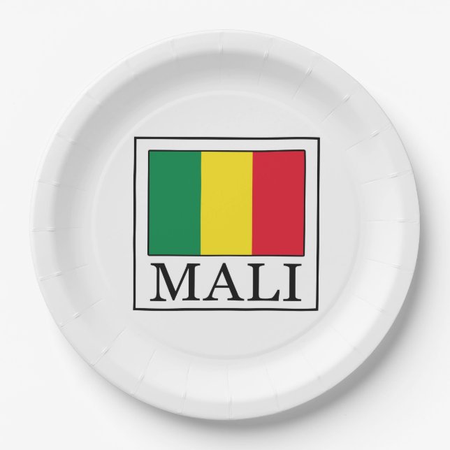 Mali Paper Plates (Front)