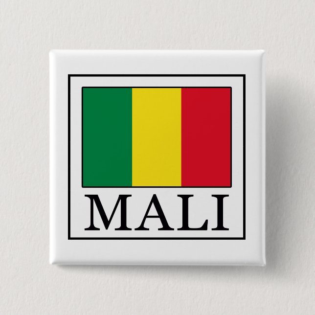 Mali Pinback Button (Front)