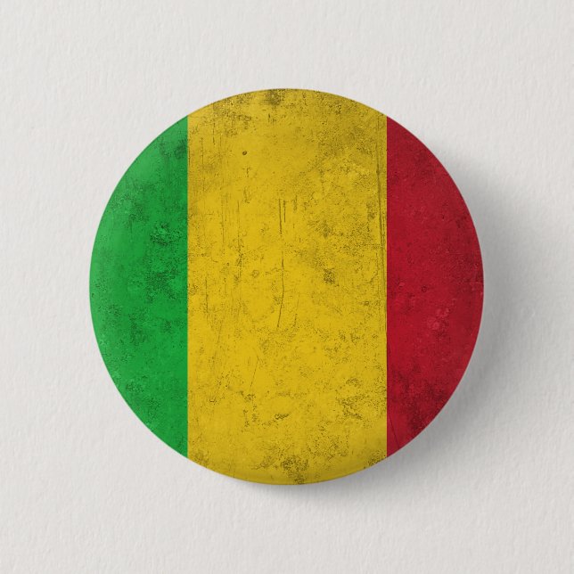 Mali Pinback Button (Front)