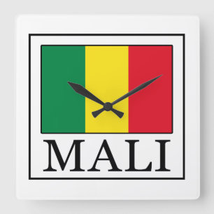 Mali Square Wall Clock
