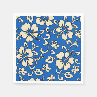 Malia Hibiscus Hawaiian Floral Paper Napkins