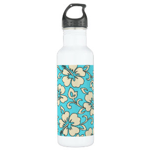 Malia Hibiscus Hawaiian Stainless Steel Water Bottle