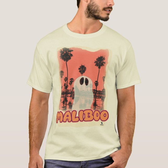 Maliboo Spooky Tourist Funny Halloween Design T-Shirt (Front)