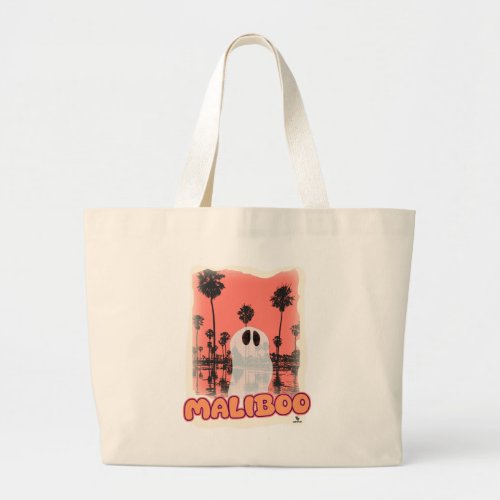 Maliboo Spooky Tourist Funny Halloween Fun Large Tote Bag