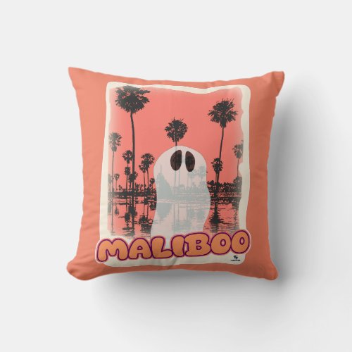 Maliboo Spooky Tourist Funny Halloween Fun Throw Pillow