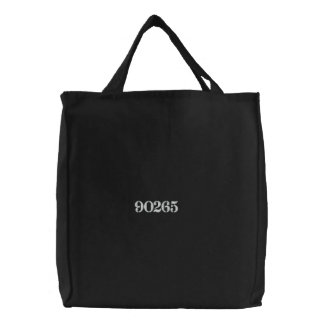 malibu 90265 embroidered large tote