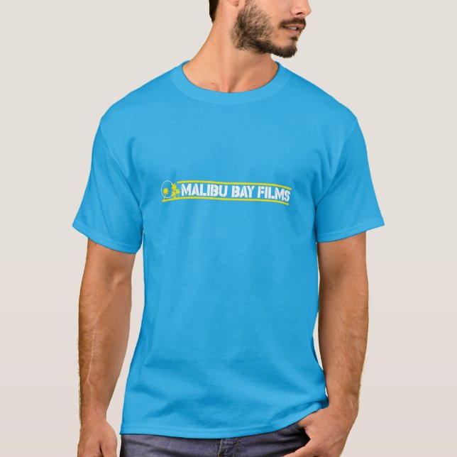 Malibu Bay Films T-Shirt - Molokai Blue (Front)