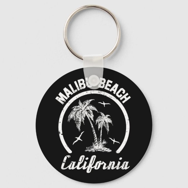 Malibu Beach Keychain (Front)