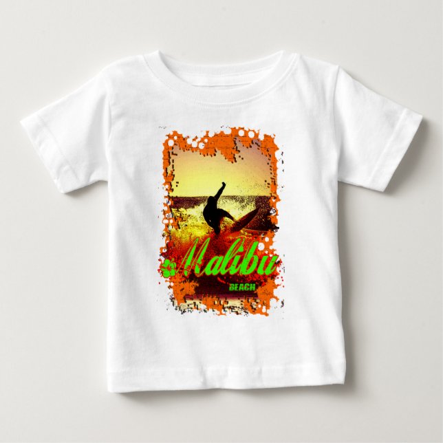 Malibu Beach.png Baby T-Shirt (Front)